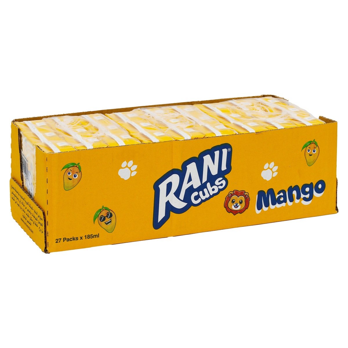 Rani Cubs Mango Fruit Drink Tetra Pack 9 x 185 ml