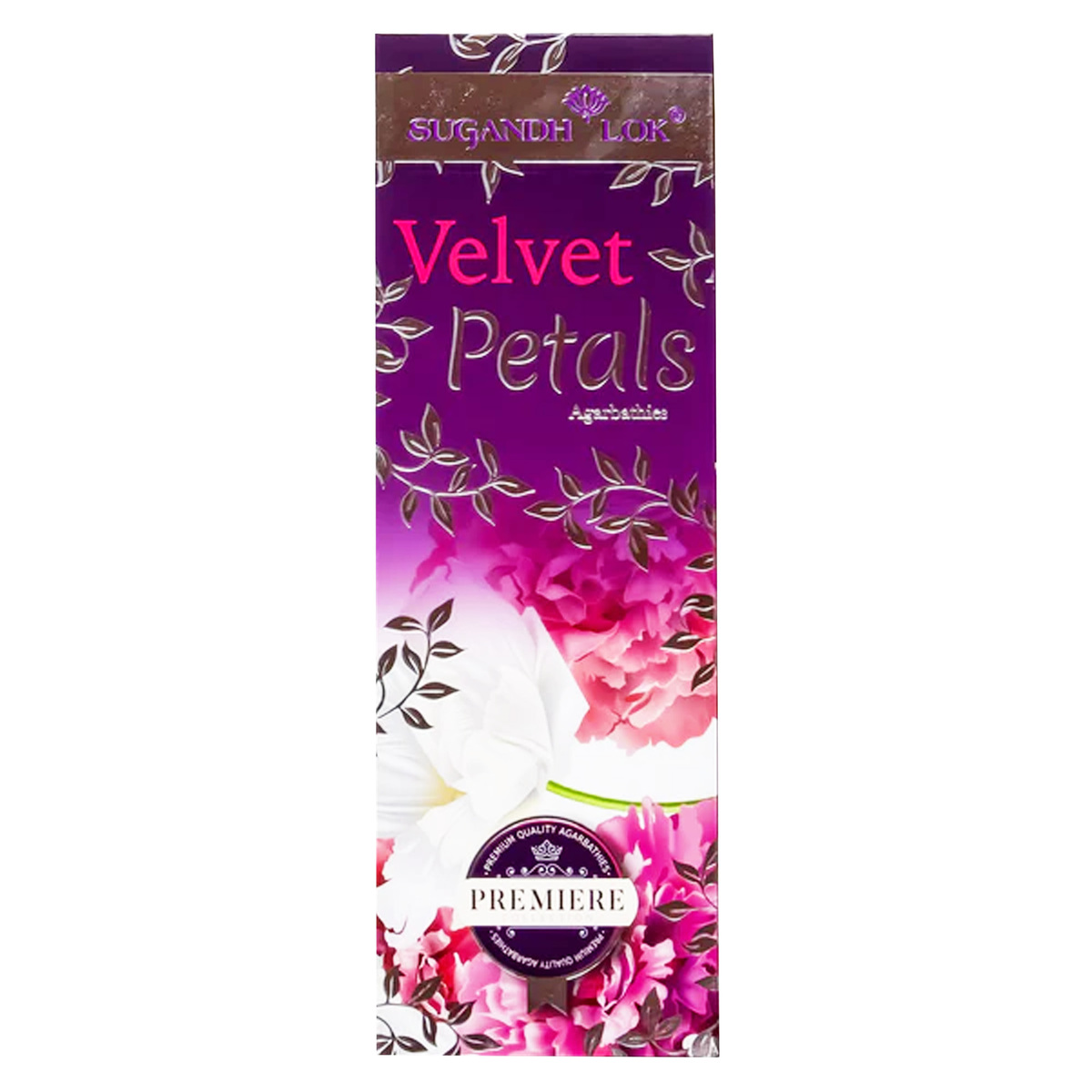 Sugandh Lok Velvet Petals Premium Agarbathies 50 g