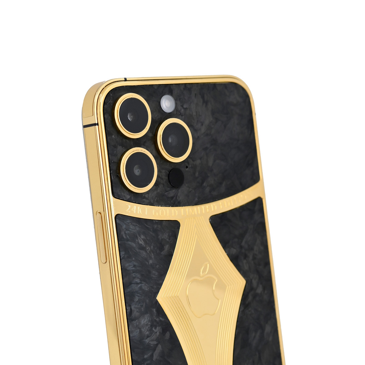 Caviar Luxury 24k Gold Customized Iphone 14 Pro 128 Gb Carbon Fiber Limited Edition