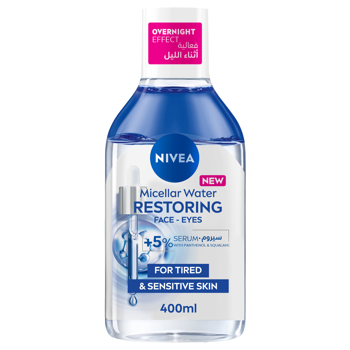 Nivea Micellar Water Restoring With 5% Serum Amino Acid Complex 400 ml