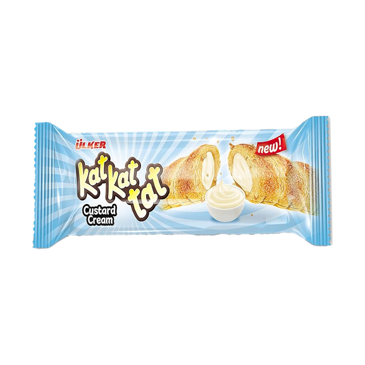 Ulker Kat Kat Tat Custard Cream 12 x 24 g