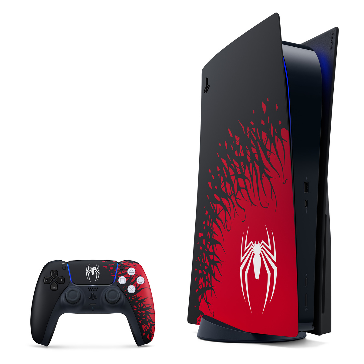 Consola Playstation 5 Slim Disco Spiderman - Ps5 1 Control SONY