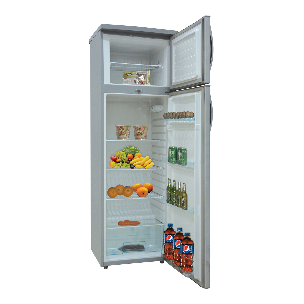 Nikai Double Door Refrigerator, 170 L, NRF170DN