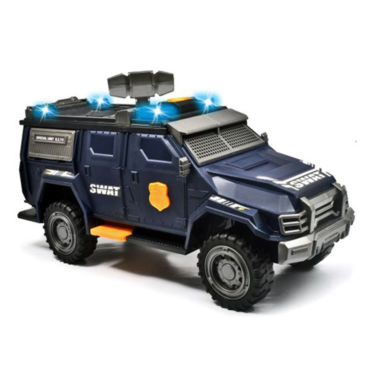 Dickie Swat Special Unit Car Vehicle, 203308388, Blue