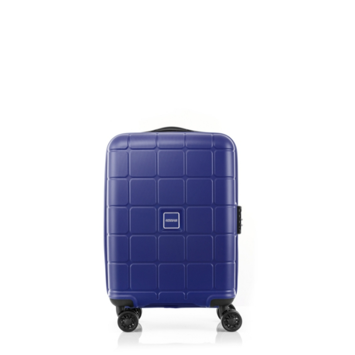 American Tourister Hundo 4 Wheel Hard Trolley, 55 cm, Navy