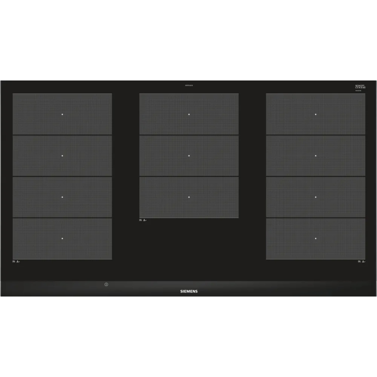 Siemens Built-in iQ700 Induction Hob EX975LXC1E, 90cm Black