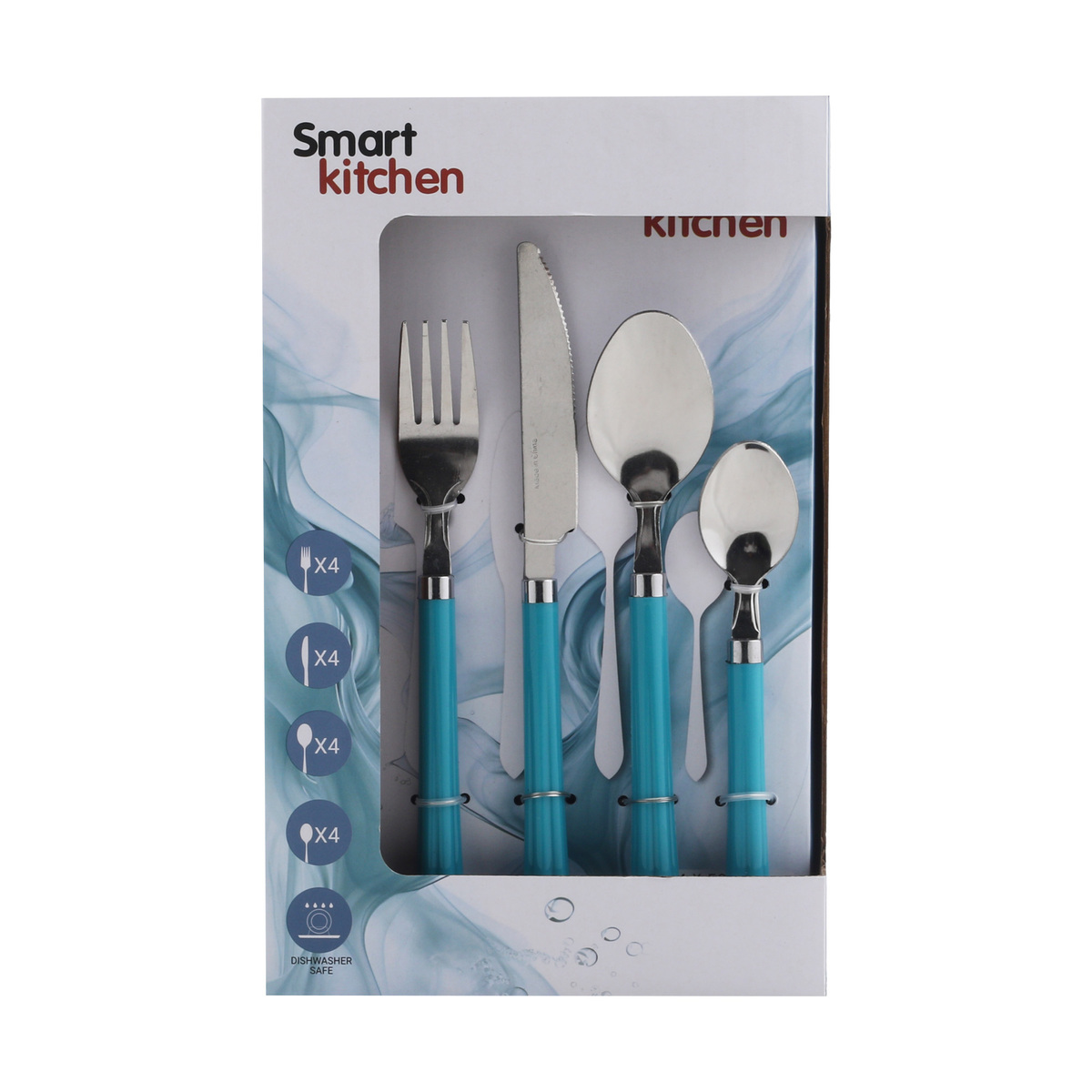 Smart Kitchen Stainless Steel Cutlery Set 8615 16 pcs