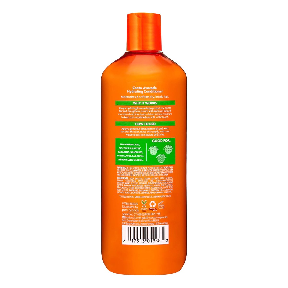 Cantu Avocado Hydrating Shampoo 400 ml