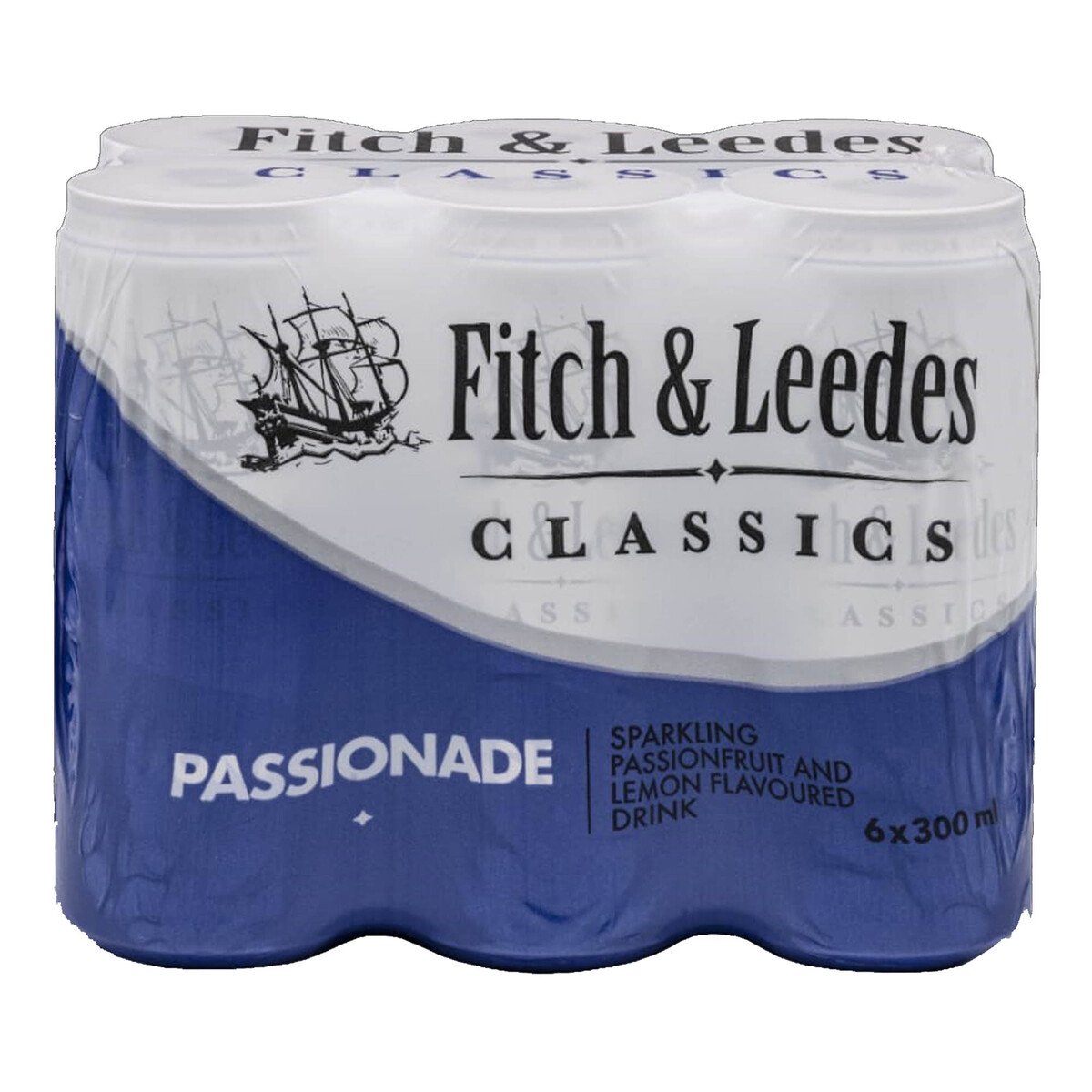 Fitch & Leedes Classics Passionade Sparkling Passionfruit And Lemon Flavoured Drink 300 ml