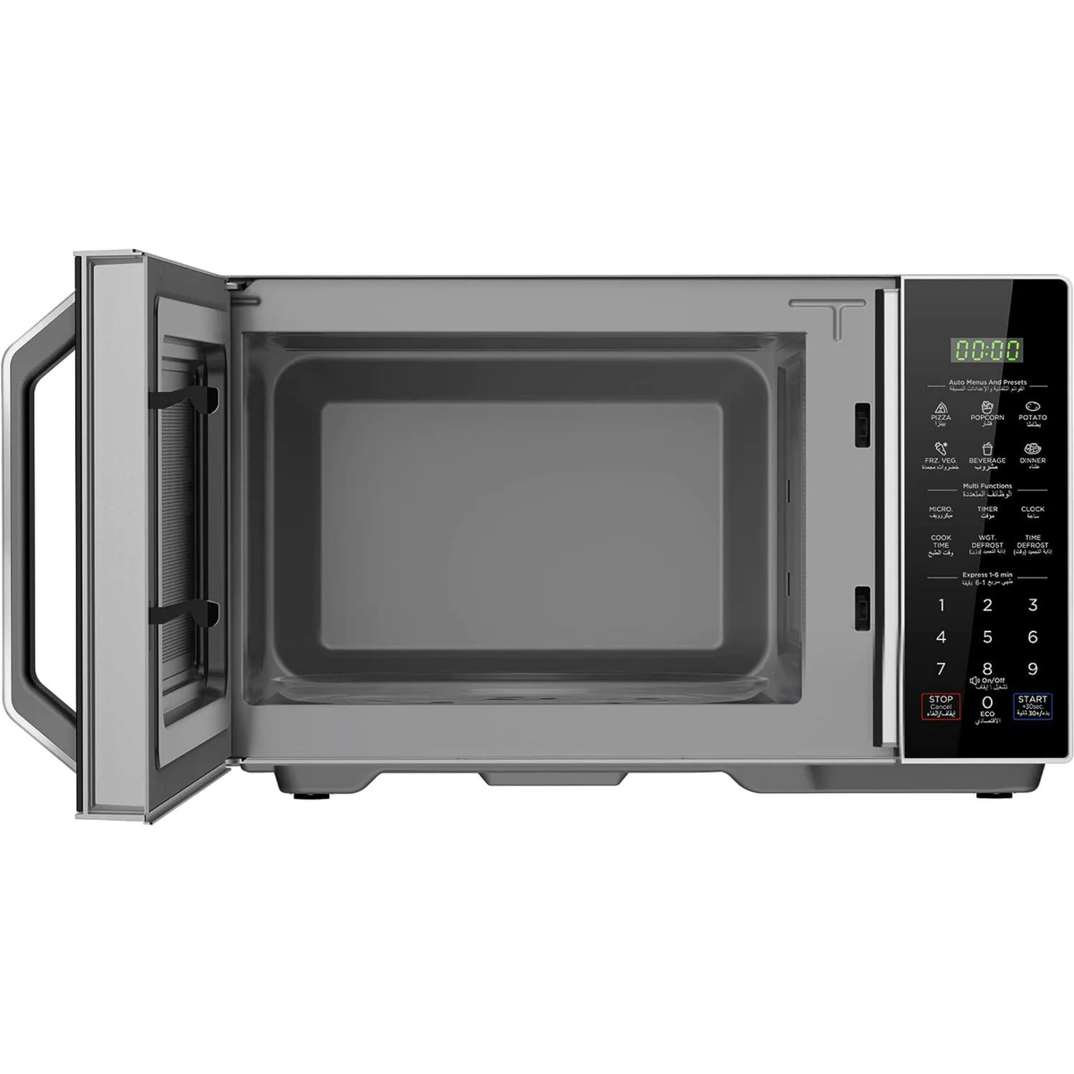 Midea Microwave Oven, 29L, Silver, EM9P032MX