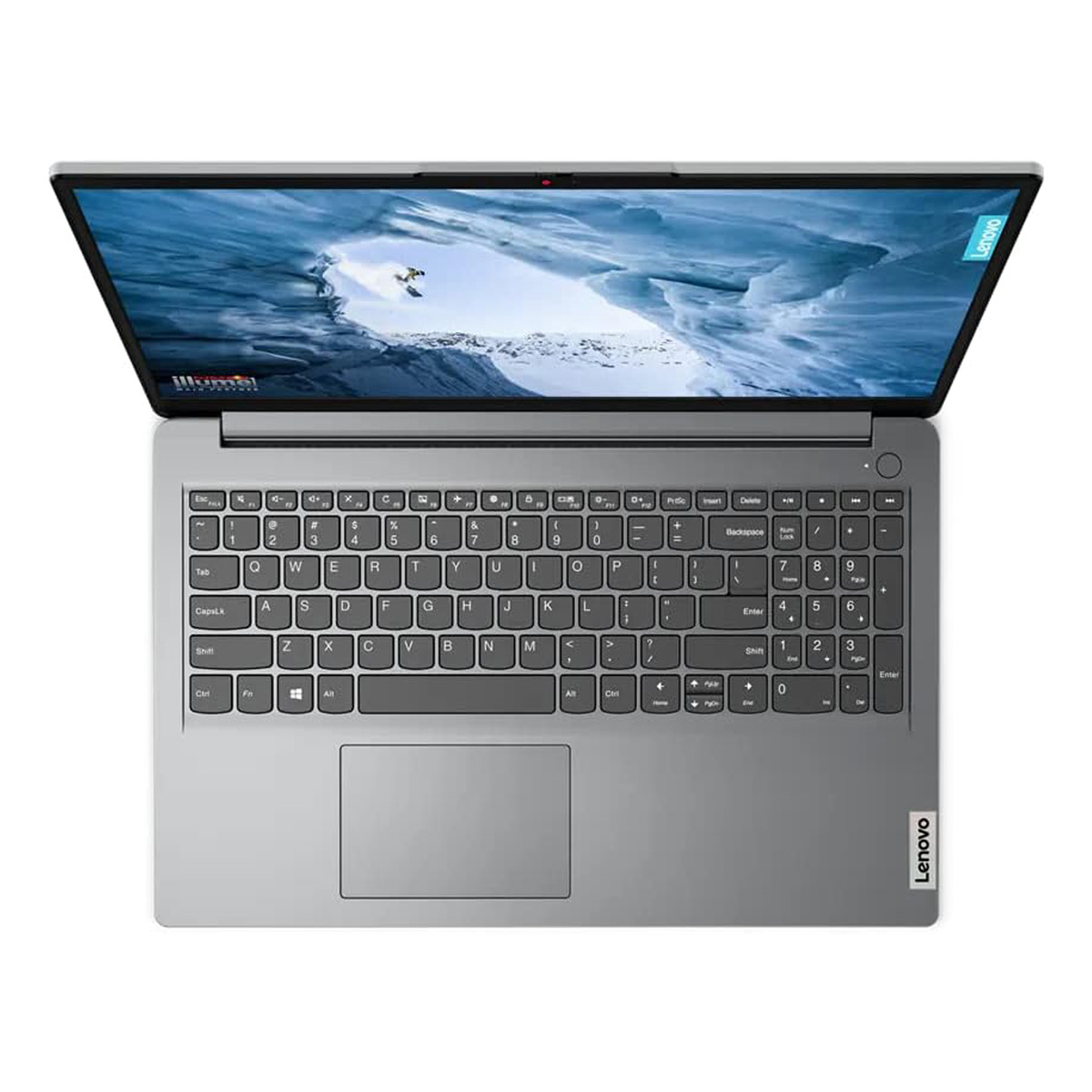 Lenovo IdeaPad-1, 15.6 inches Notebook, FHD display, AMD Ryzen 5-7520U, 8 GB RAM, 512 GB Storage, Gray, 82VG00DNAX