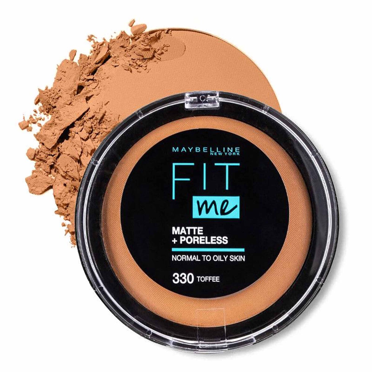 Maybelline Powder Fit Me Matte + Poreless Normal To Oily Skin Toffee 330  1 pc