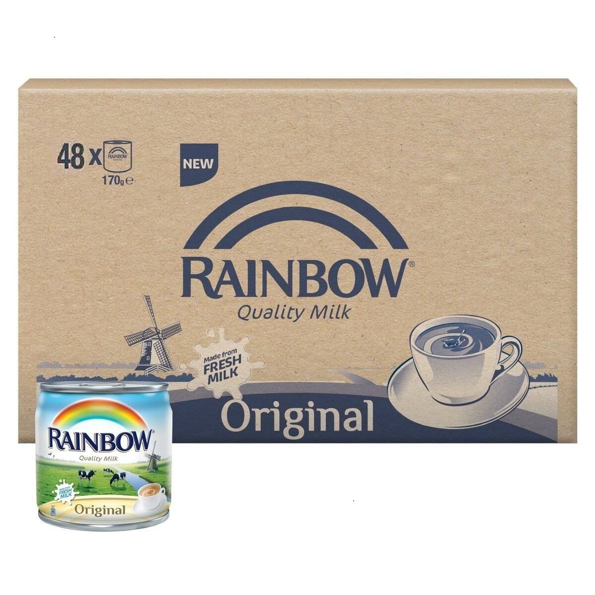 Rainbow Evaporated Milk Original 170 g 45+3