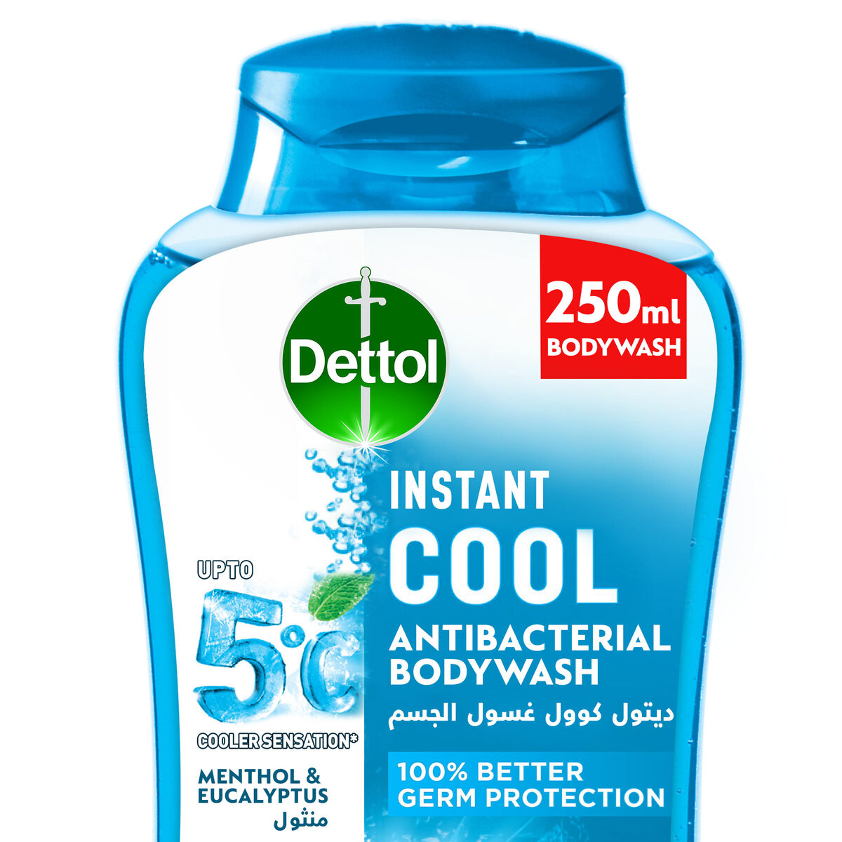 Dettol Cool Body Wash Citrus & Orange Blossom Fragrance 500 ml + 250 ml