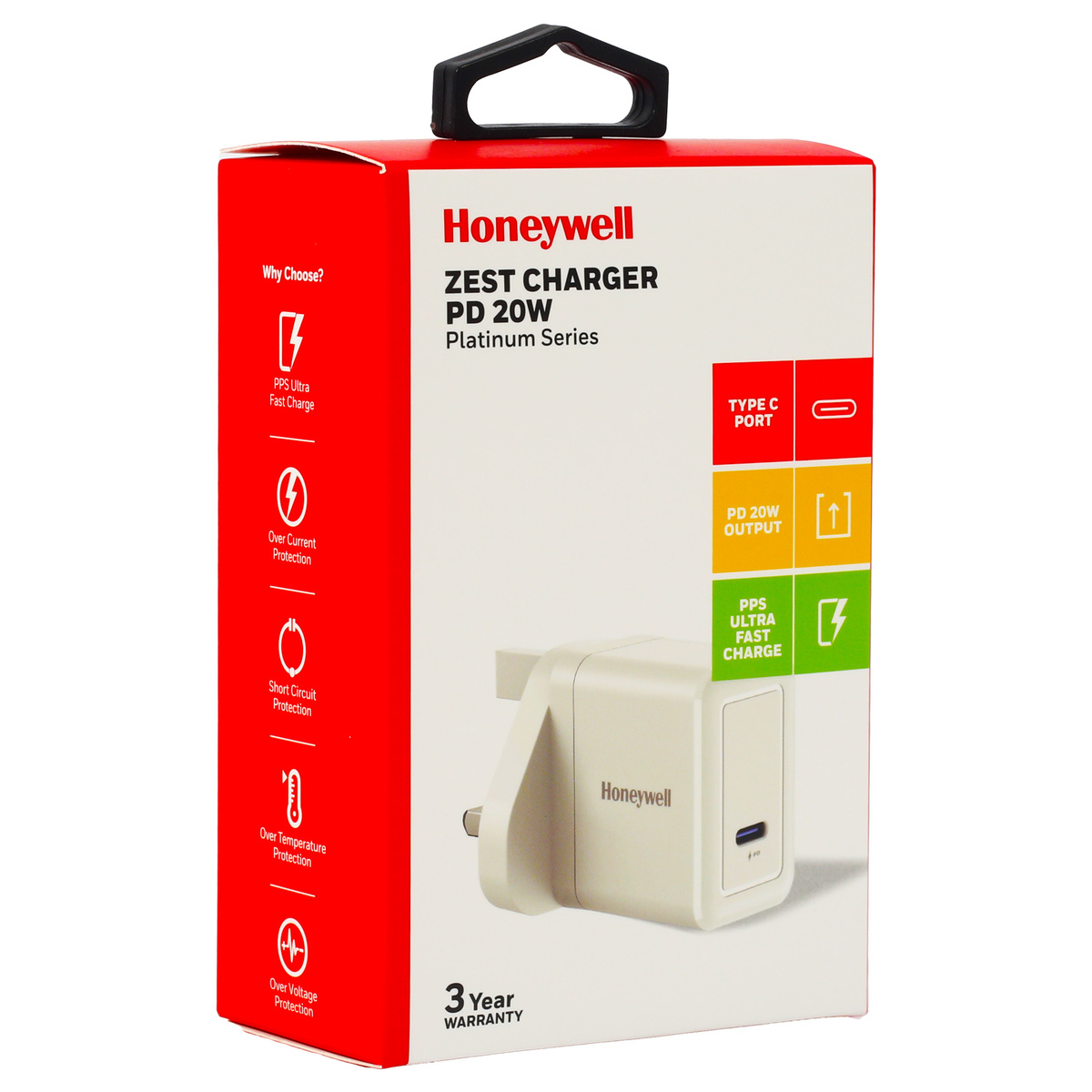 Honeywell Wall Charger PD 20W HC000034 White