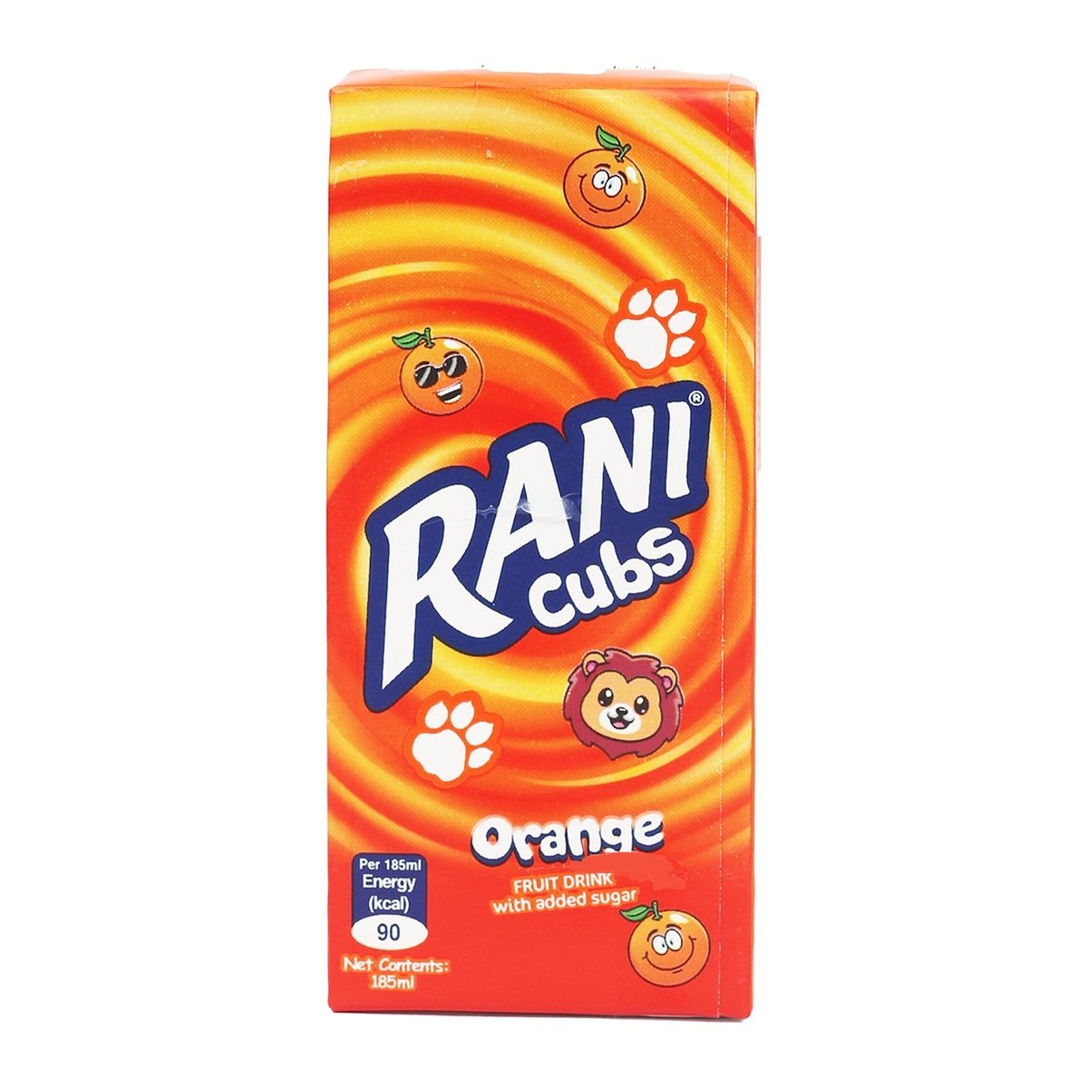 Rani Cubs Orange Fruit Drink Tetra Pack 9 x 185 ml