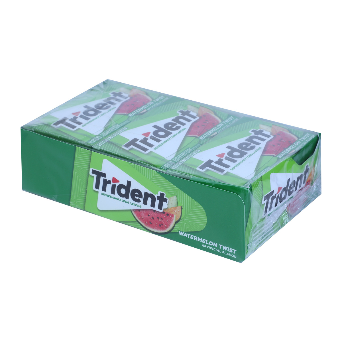 Trident Sugar Free Watermelon Twist Chewing Gum 14 Sticks