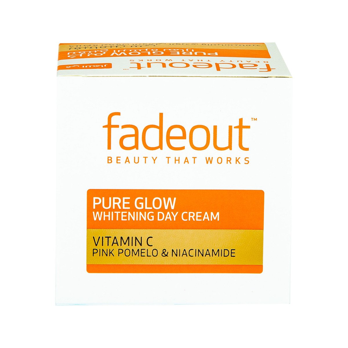 Fadeout Pure Glow Whitening Day Cream With Vitamin C 50 ml