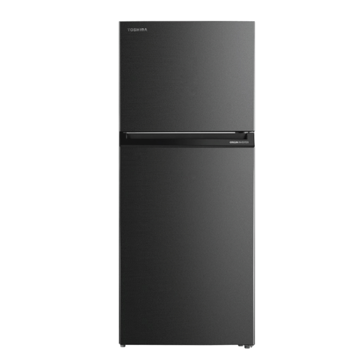 Toshiba Double Door Refrigerator, 338L, Satin Grey, GRRT468WE-PM