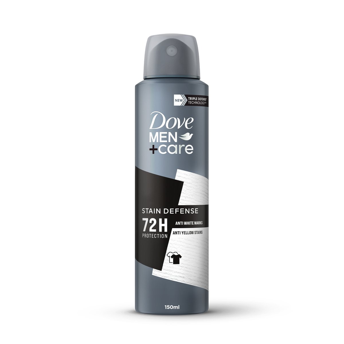 Dove Men+Care Stain Defense 72H Protection Anti-Perspirant Deodorant Body Spray 150 ml