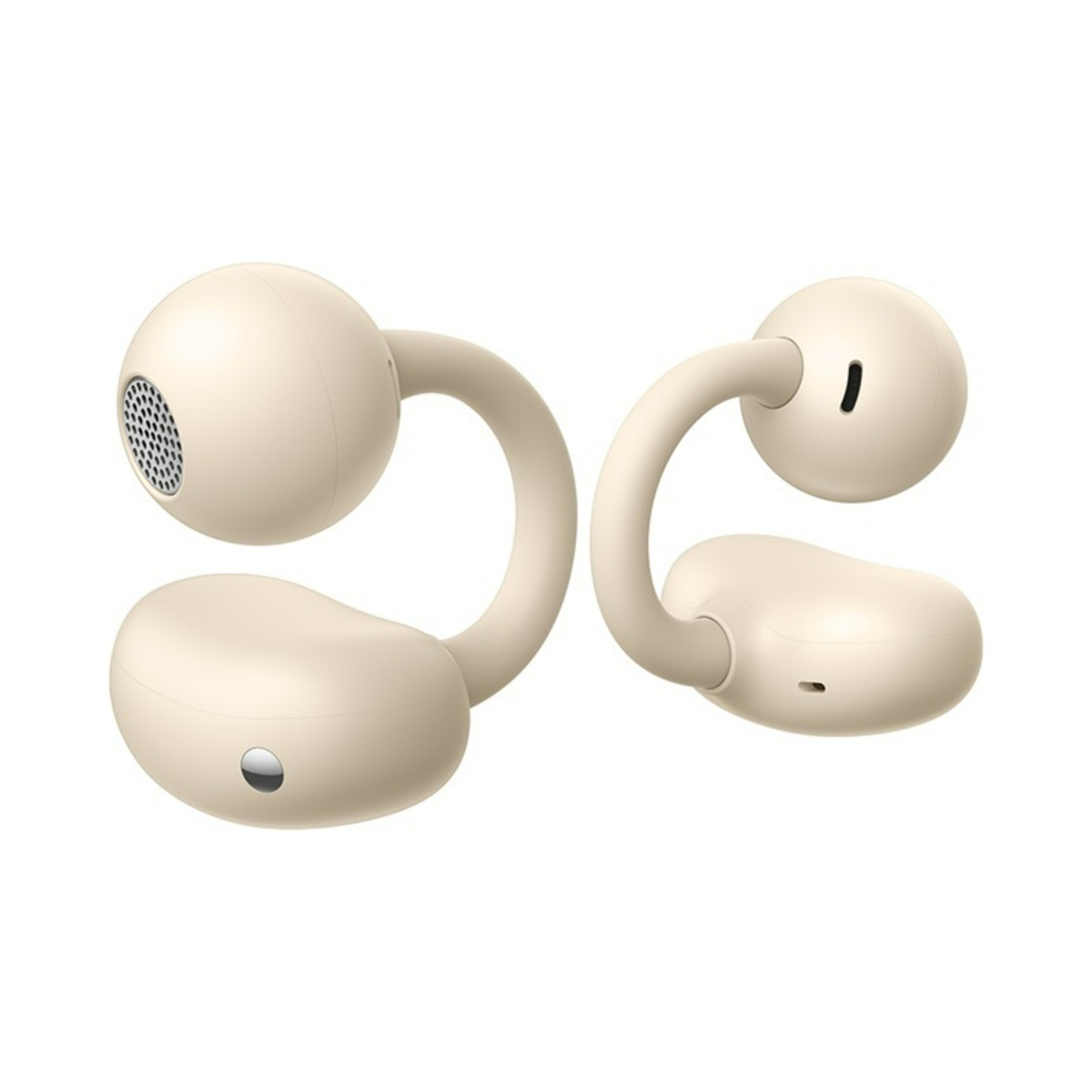 Huawei Free Clip Ear Bud with Wireless Charging Case, Beige