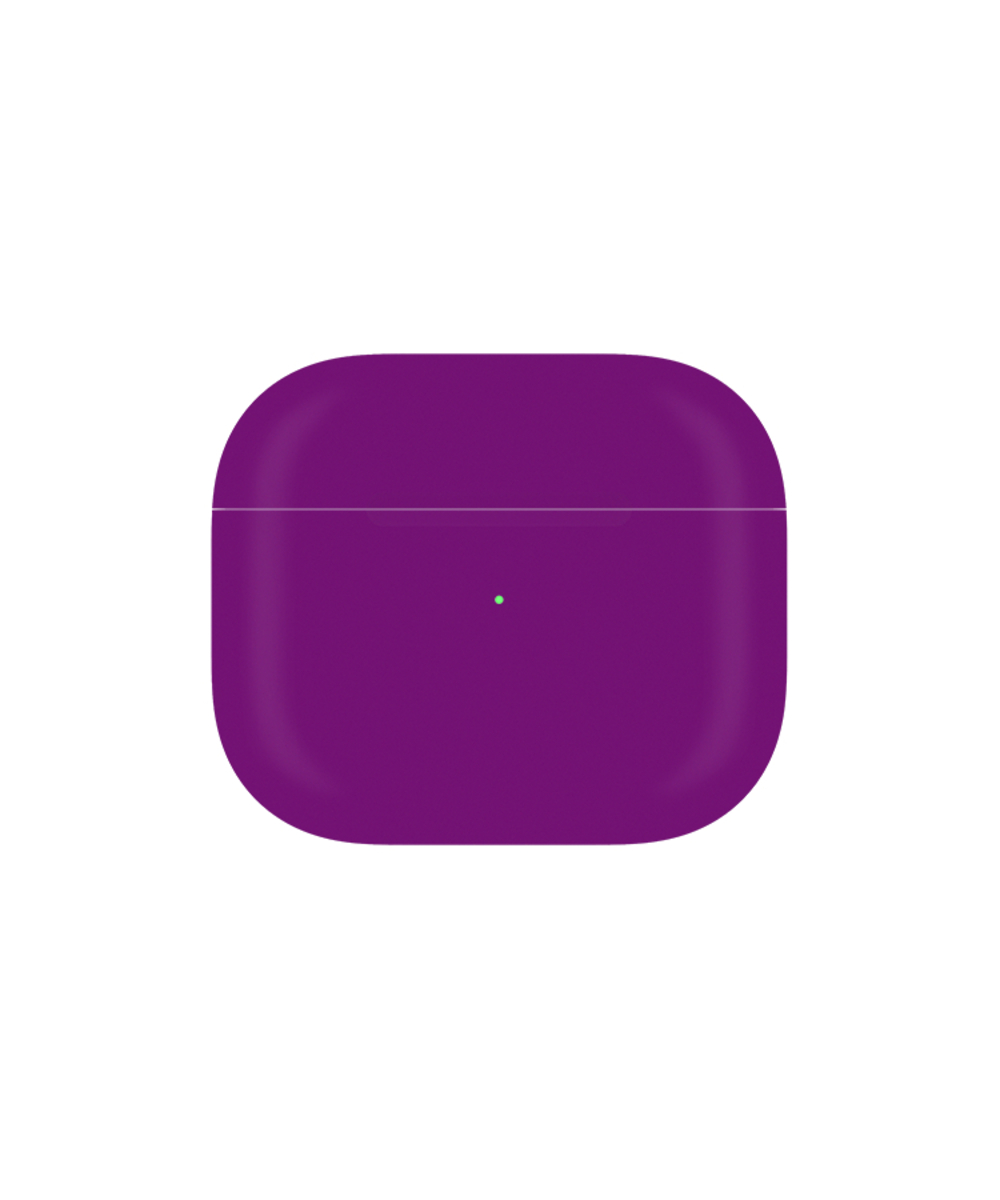 Caviar Customized Apple Airpods (3rd Generation), Matte Violet