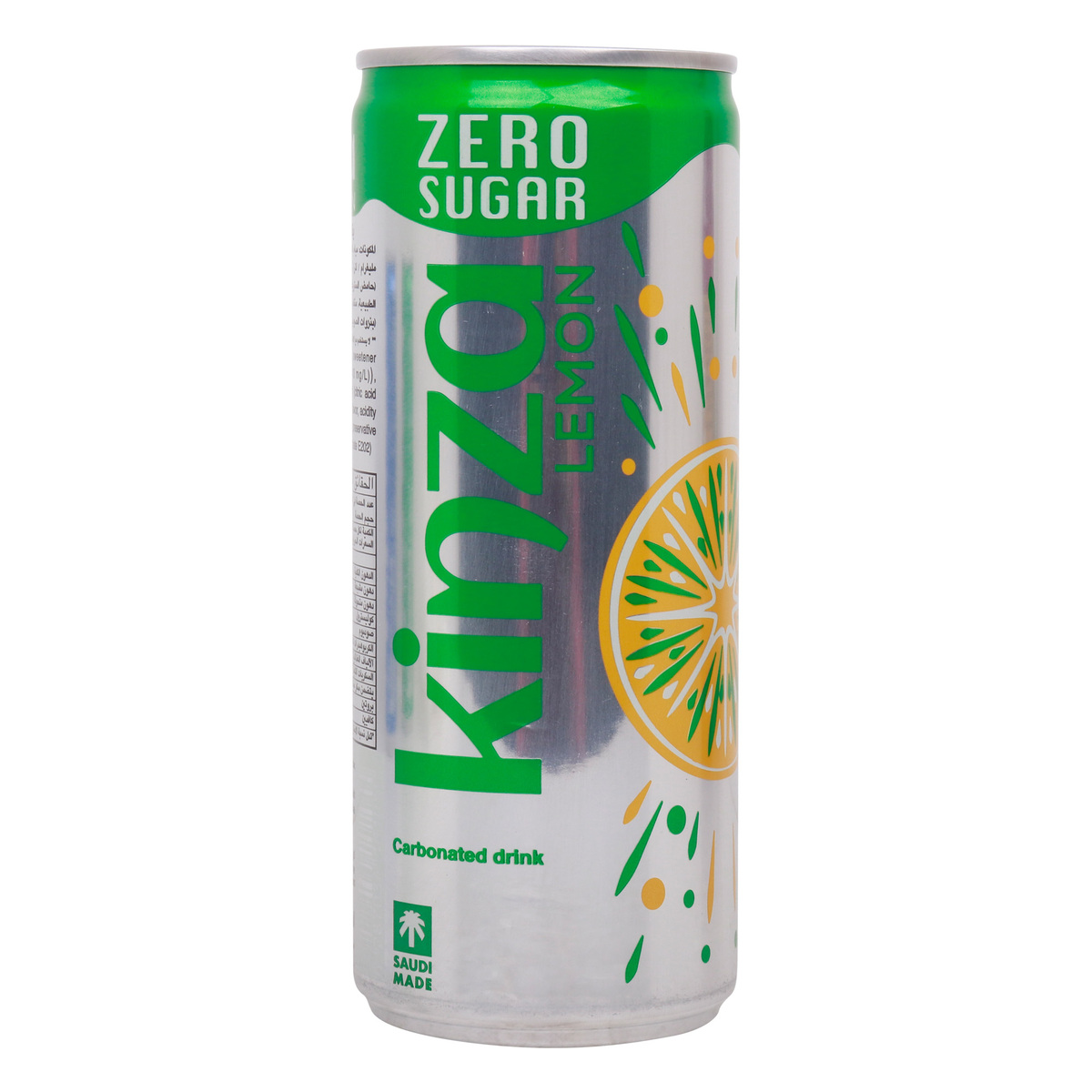 Kinza Lemon Zero Sugar Carbonated Drink 250 ml