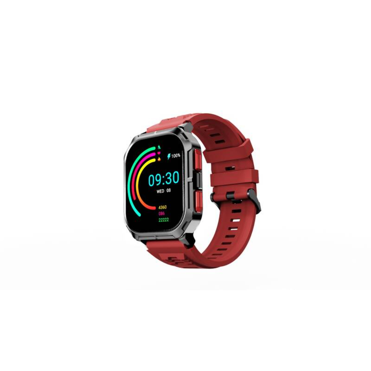 HiFuture Ultra3 Sports-Fitness Smartwatch Red