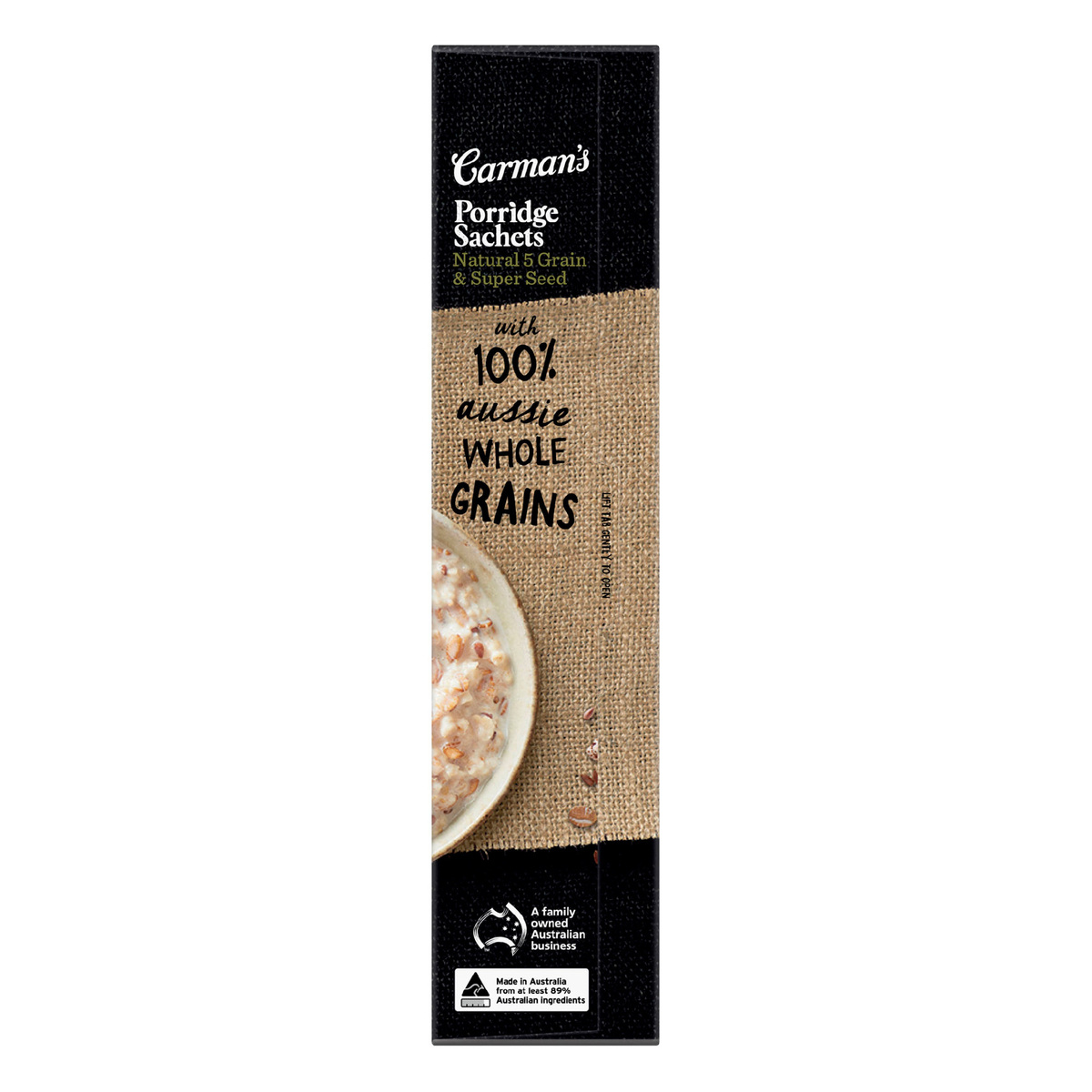 Carman's Porridge Sachets Natural 5 Grain & Super Seed 320 g