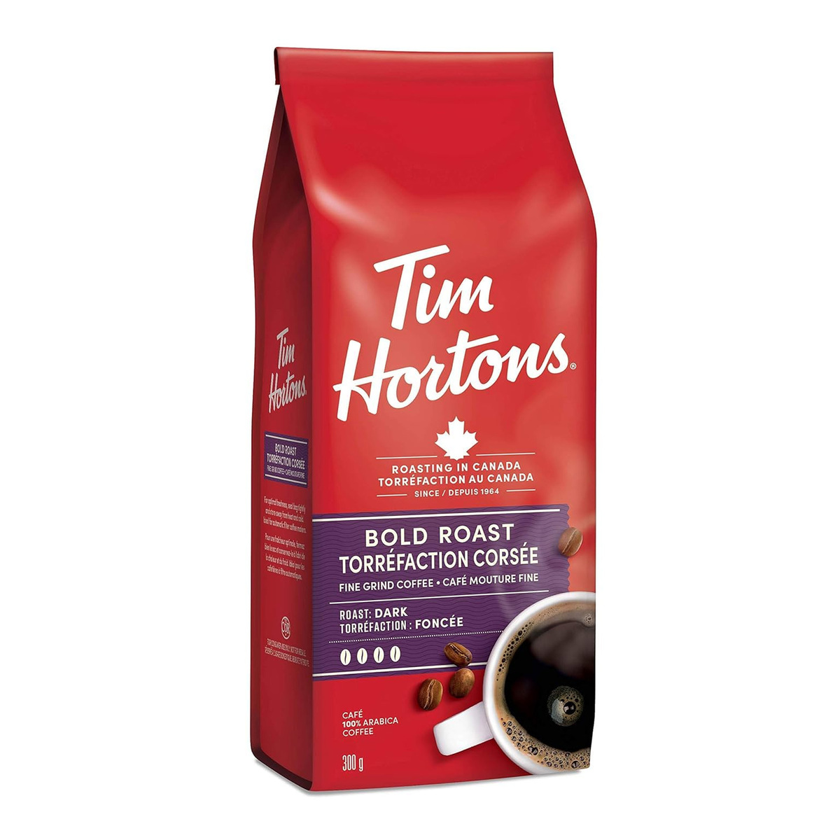 Tim Hortons Bold Roast Coffee 300 g