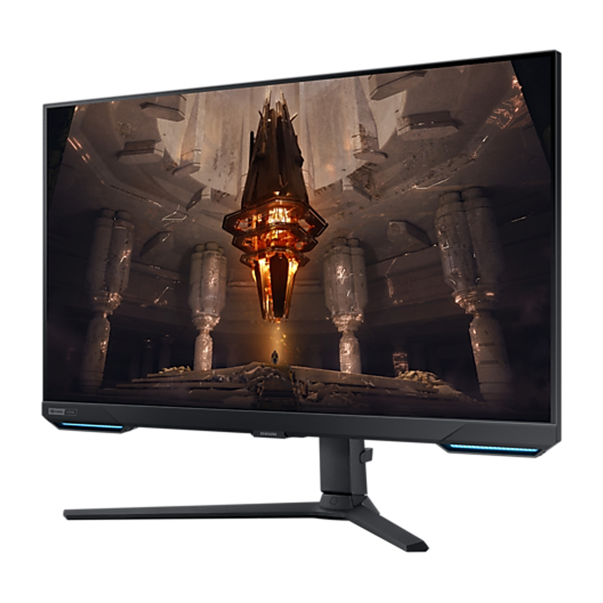 Samsung 32 inches Odyssey G7 UHD Gaming Monitor with 144 Hz Refresh Rate, Black, LS32BG702EMXUE