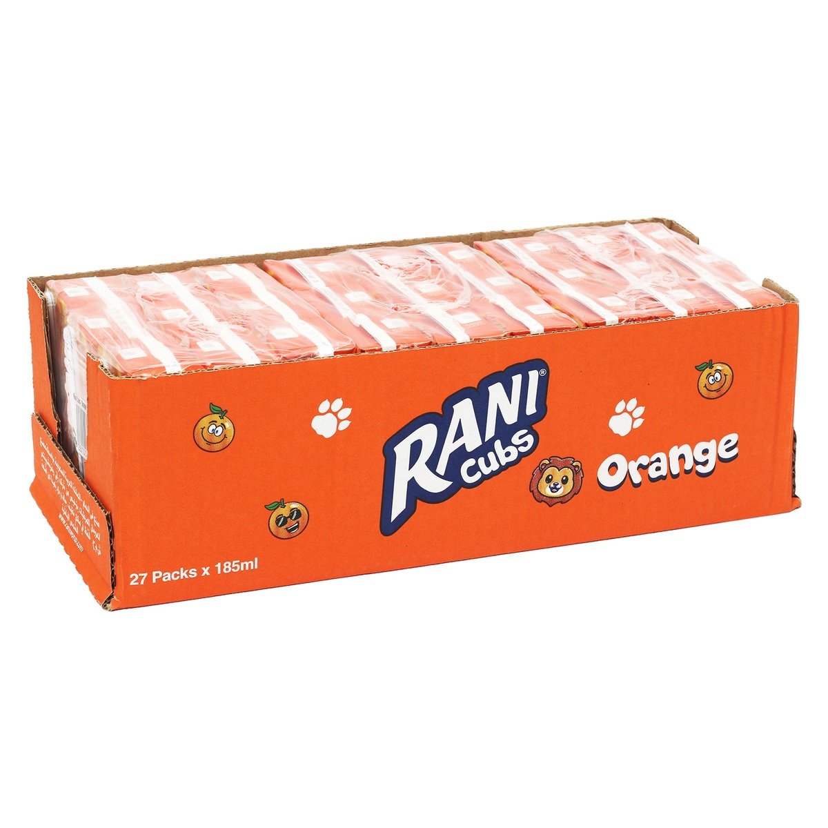 Rani Cubs Orange Fruit Drink Tetra Pack 27 x 185 ml