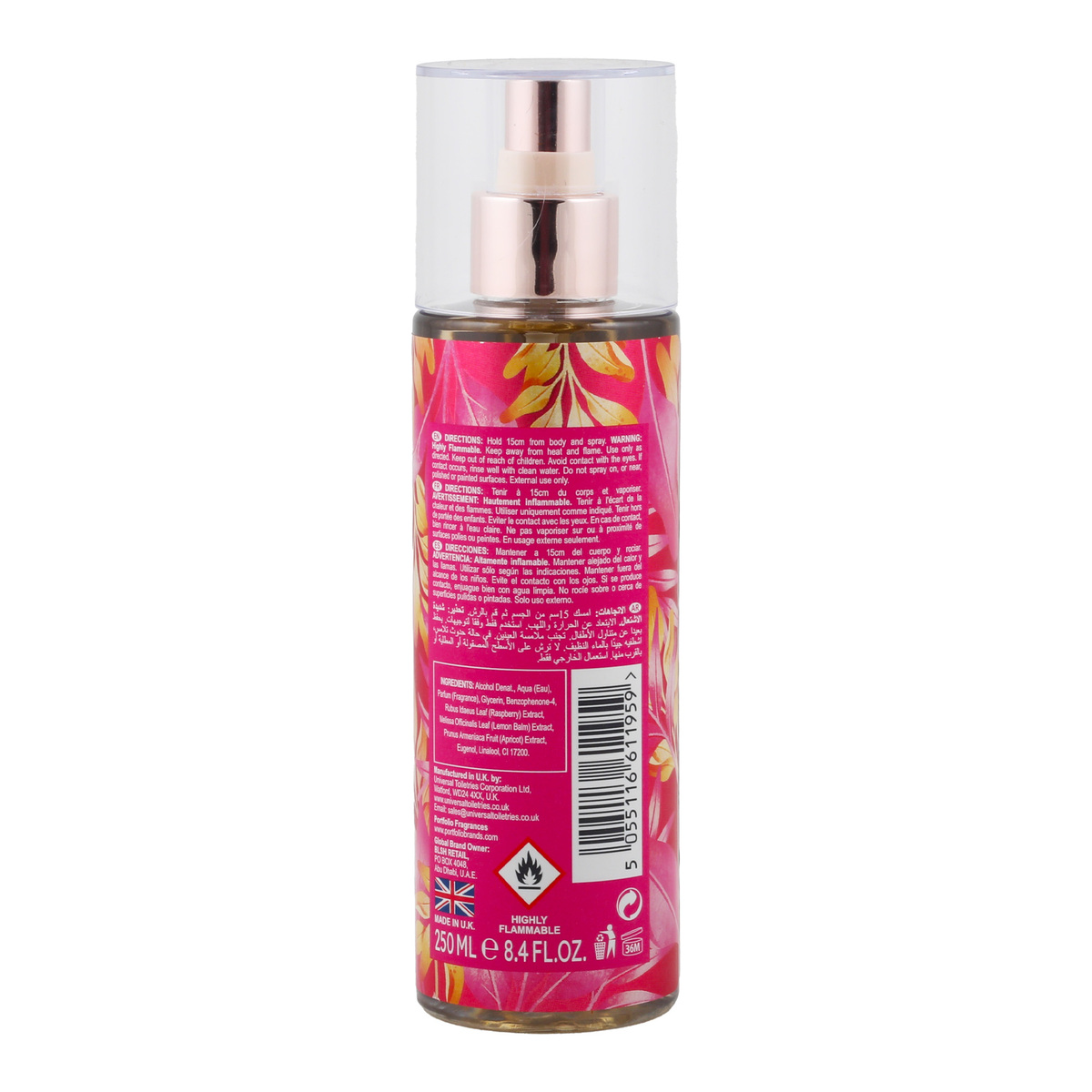 Portfolio Body Mist Women Dream Girl 250 ml