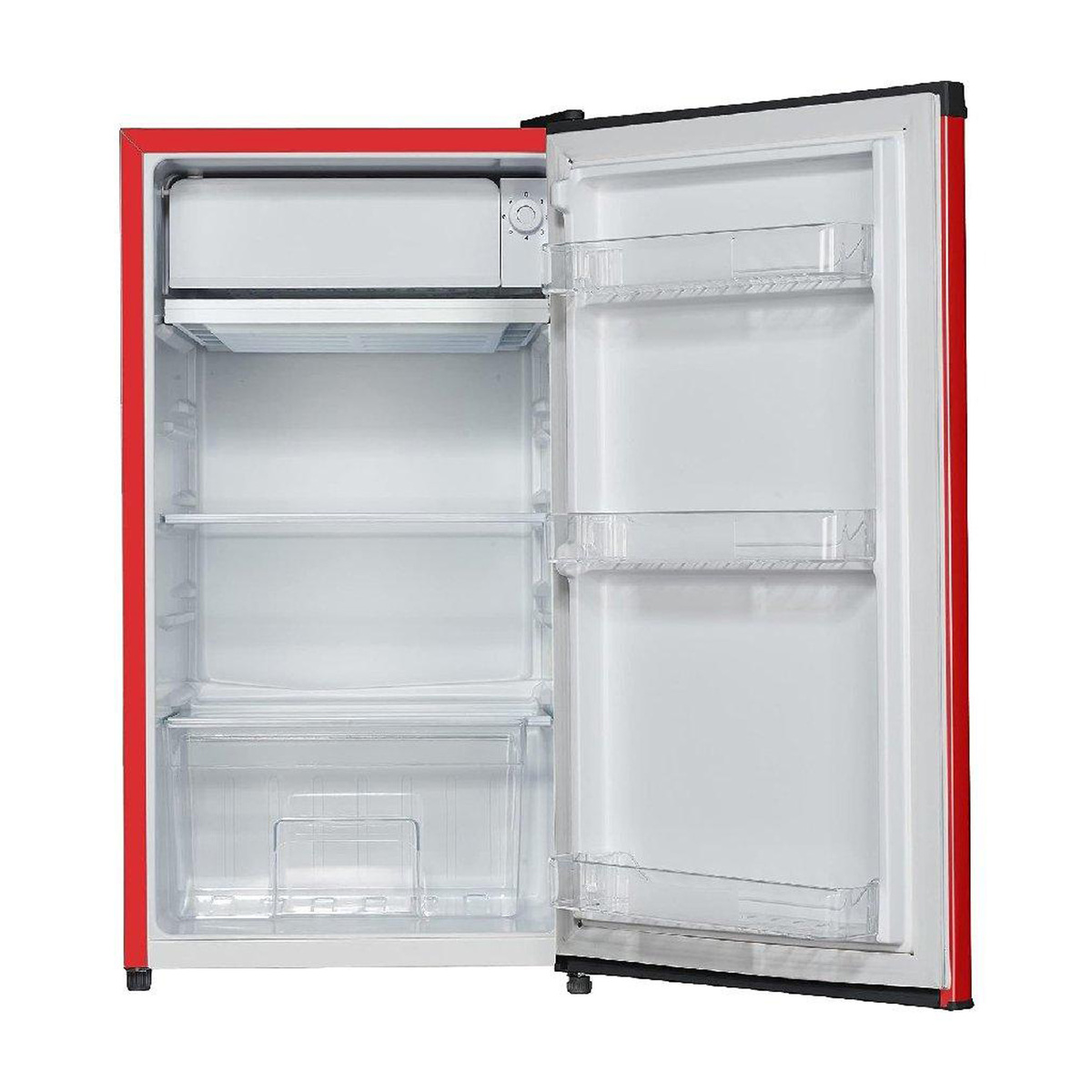 Hoover Single Door Refrigerator, 62 L, Red, HSD-K62-R