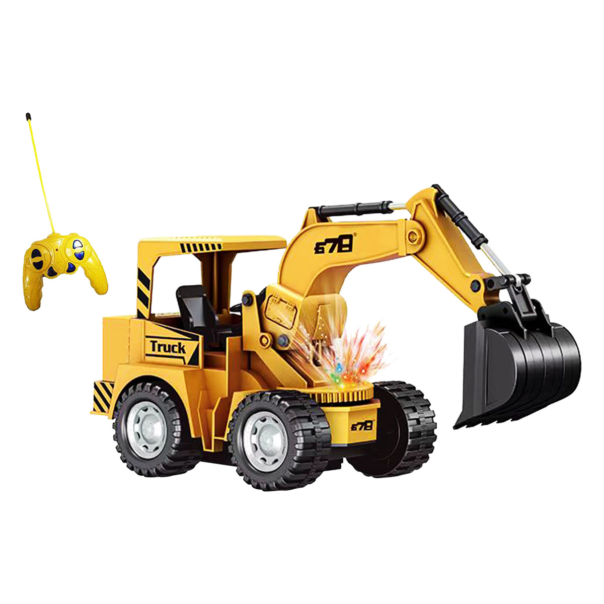 Skid Fusion Remote Control Excavator 8077E