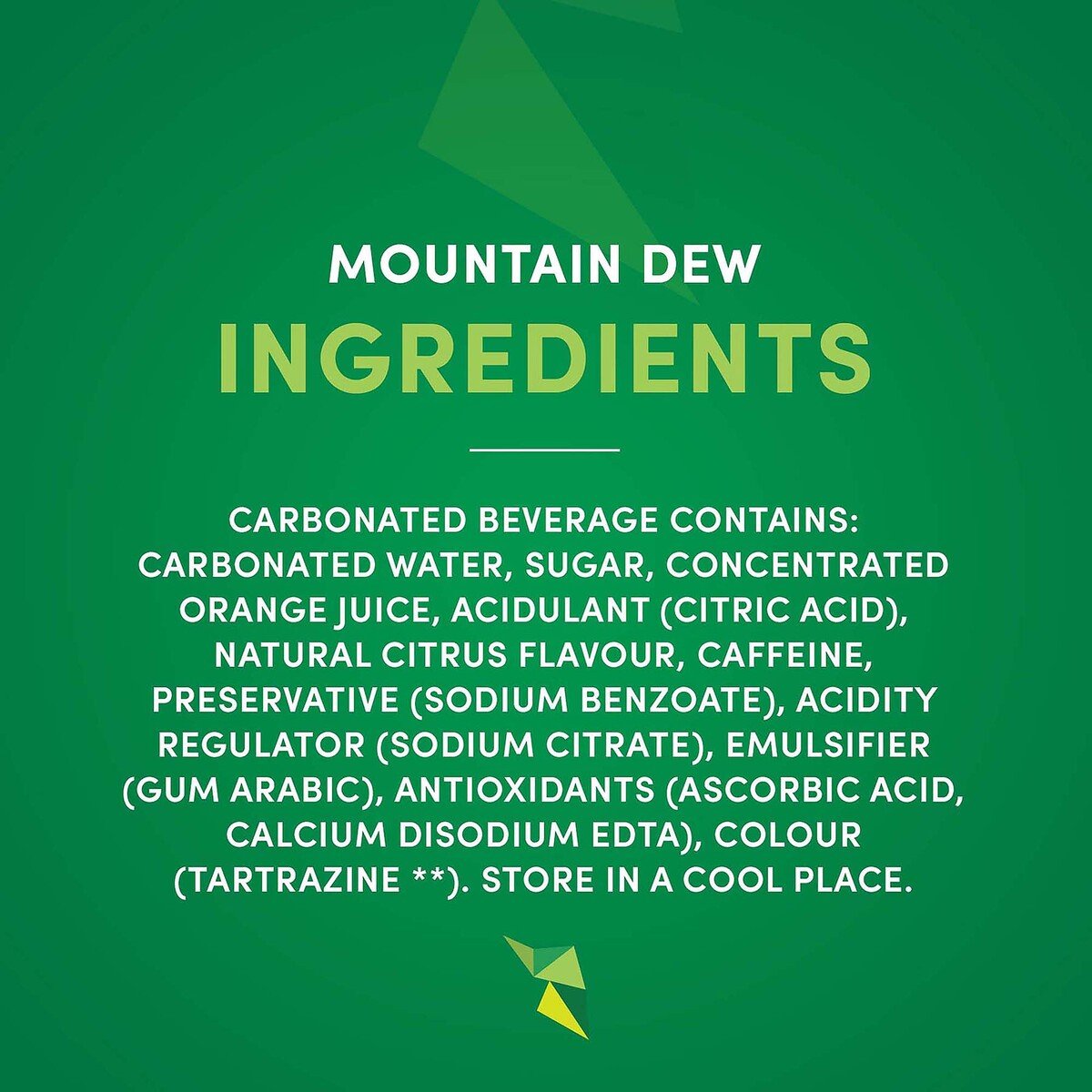 Mountain Dew Carbonated Soft Drink Glass Bottle 250 ml