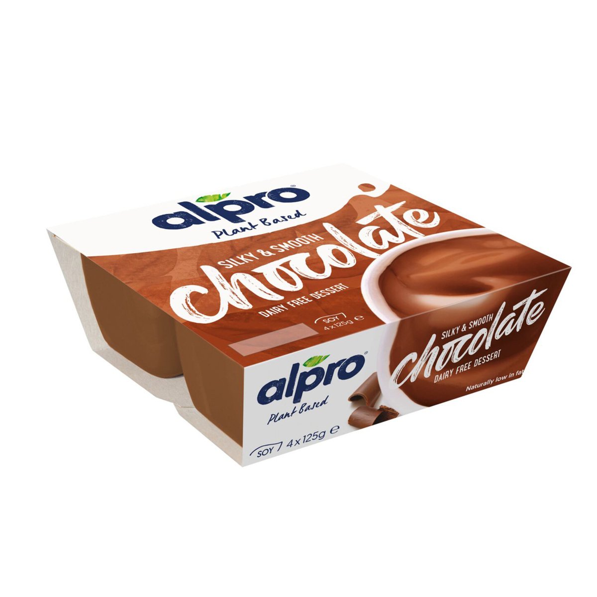 Alpro Smooth Chocolate Soya Dessert 4 x 125 g