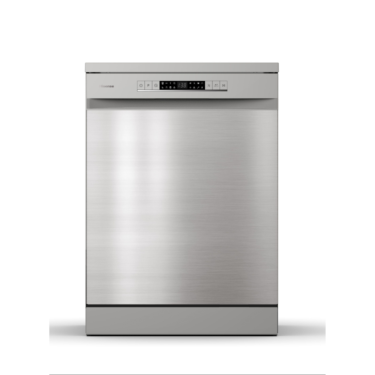 Hisense Freestanding Dishwasher, 60 cm, Grey, HS622E90X