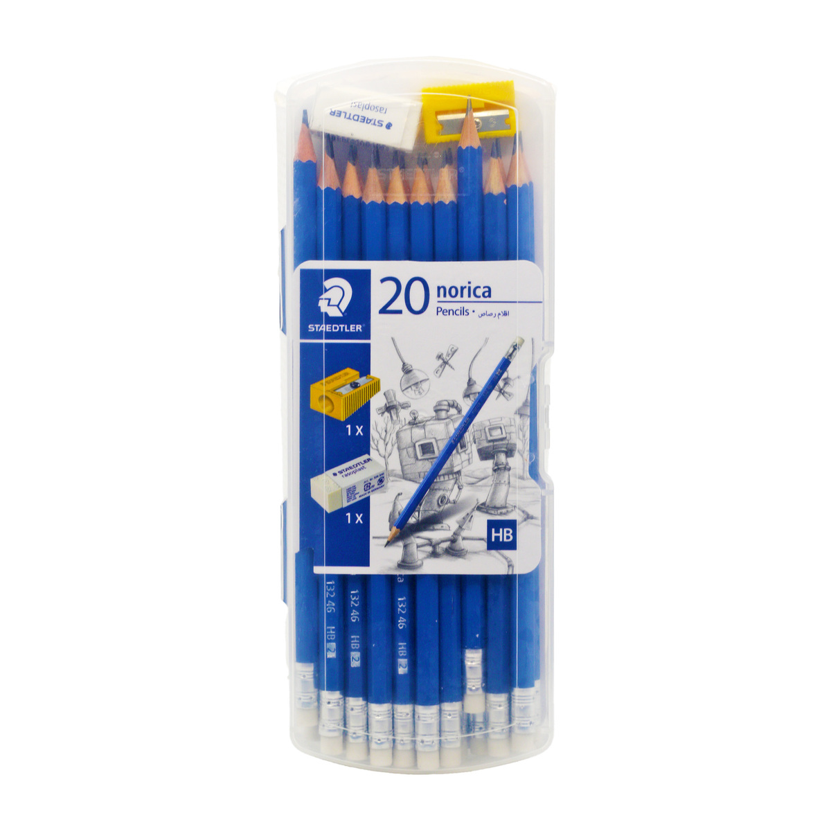 Staedtler Norica Pencils + Eraser + Sharpener