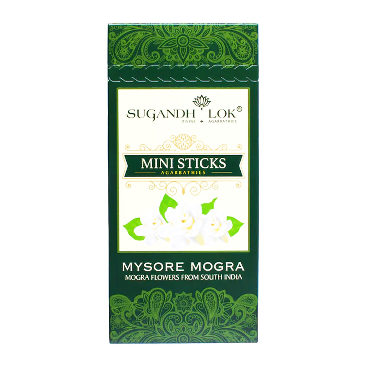 Sugandh Lok Mysore Mogra Mini Sticks Agarbathies 50 g