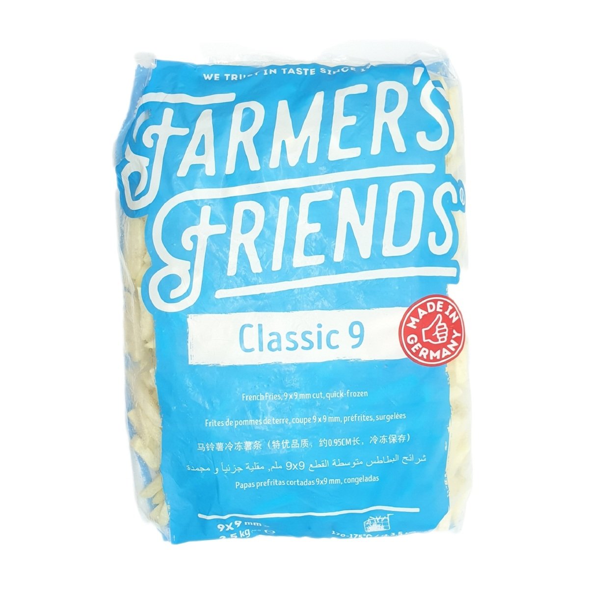 Farmer's Friends French Fries 2.5 kg