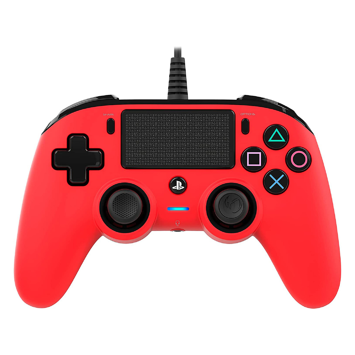 Nacon Wired Compact Controller (Red) (Ps4) 00474