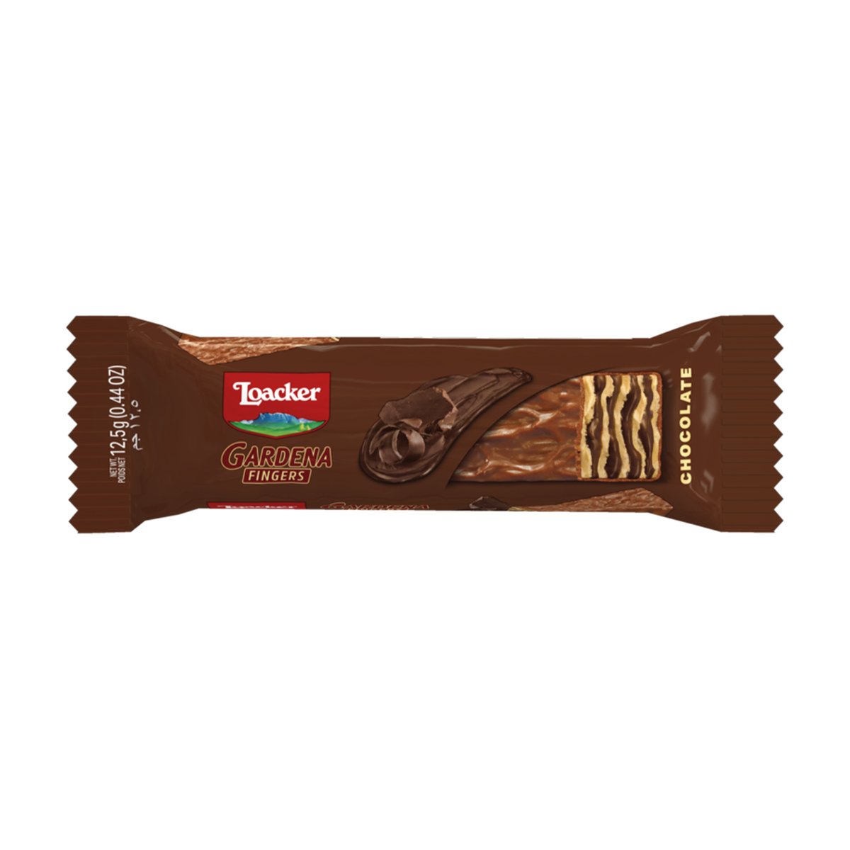 Loacker Gardena Fingers Chocolate 10 x 12.5 g