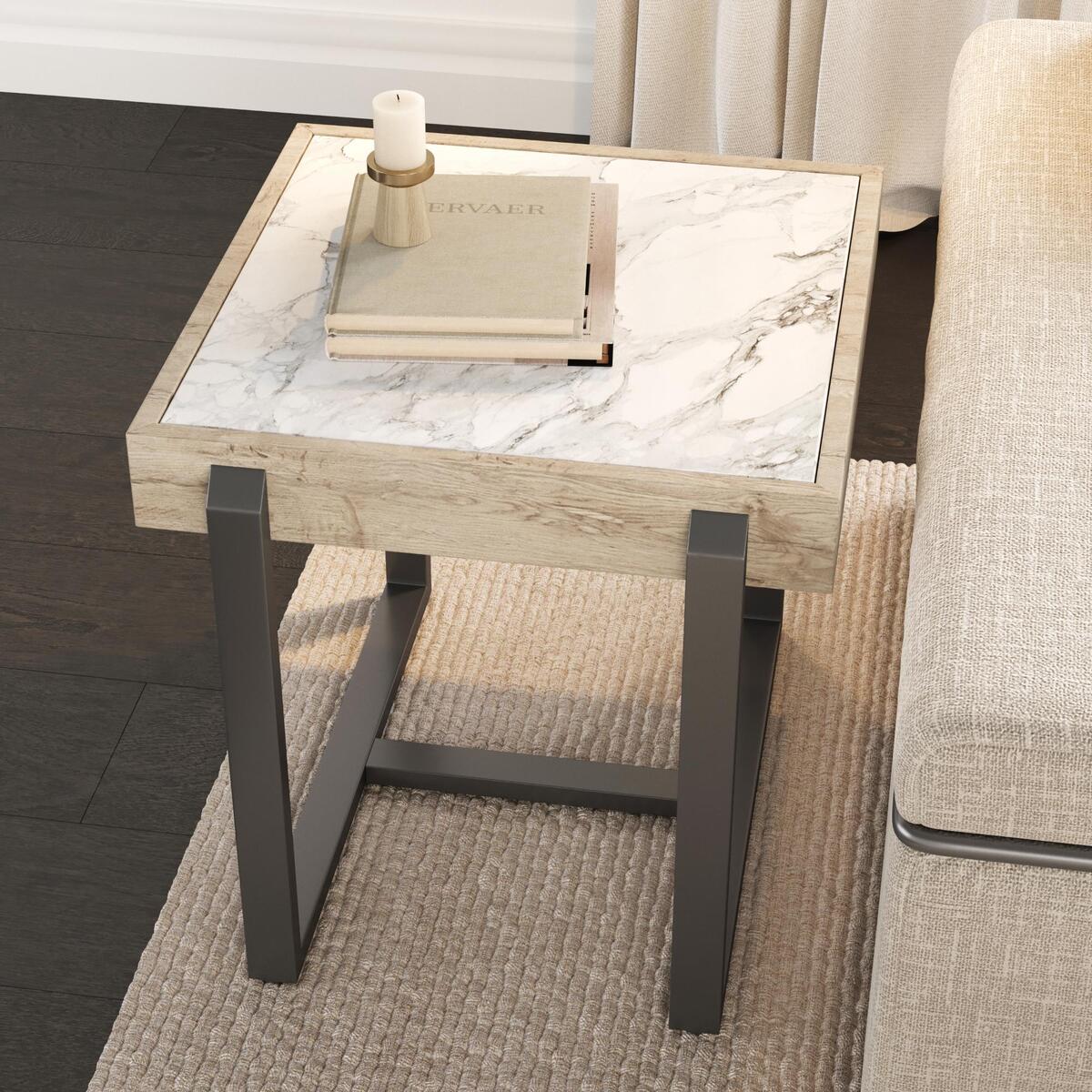 Home Canvas Novara Side Table QJ-425-ET(M)