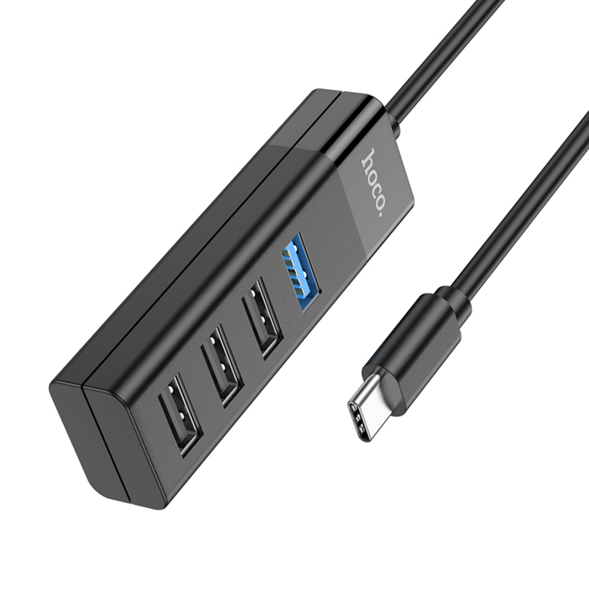 Hoco 4-in-1 Type-C to USB3.0 + USB2.0X3 Converter, HB25