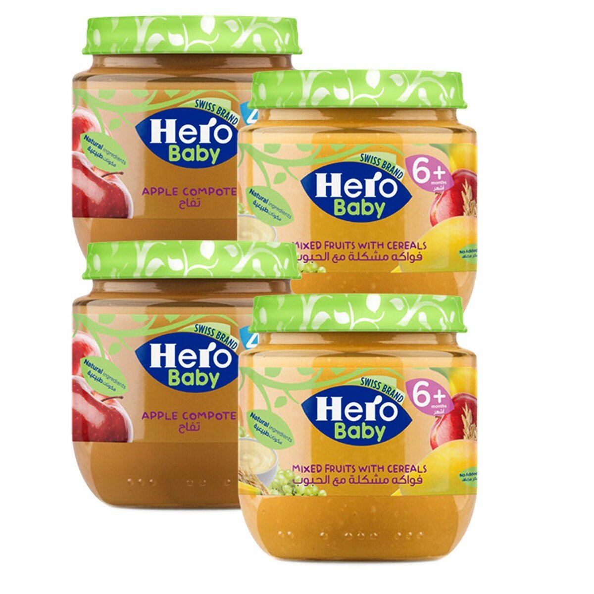 Hero Mixed Fruits Baby Food - 125g