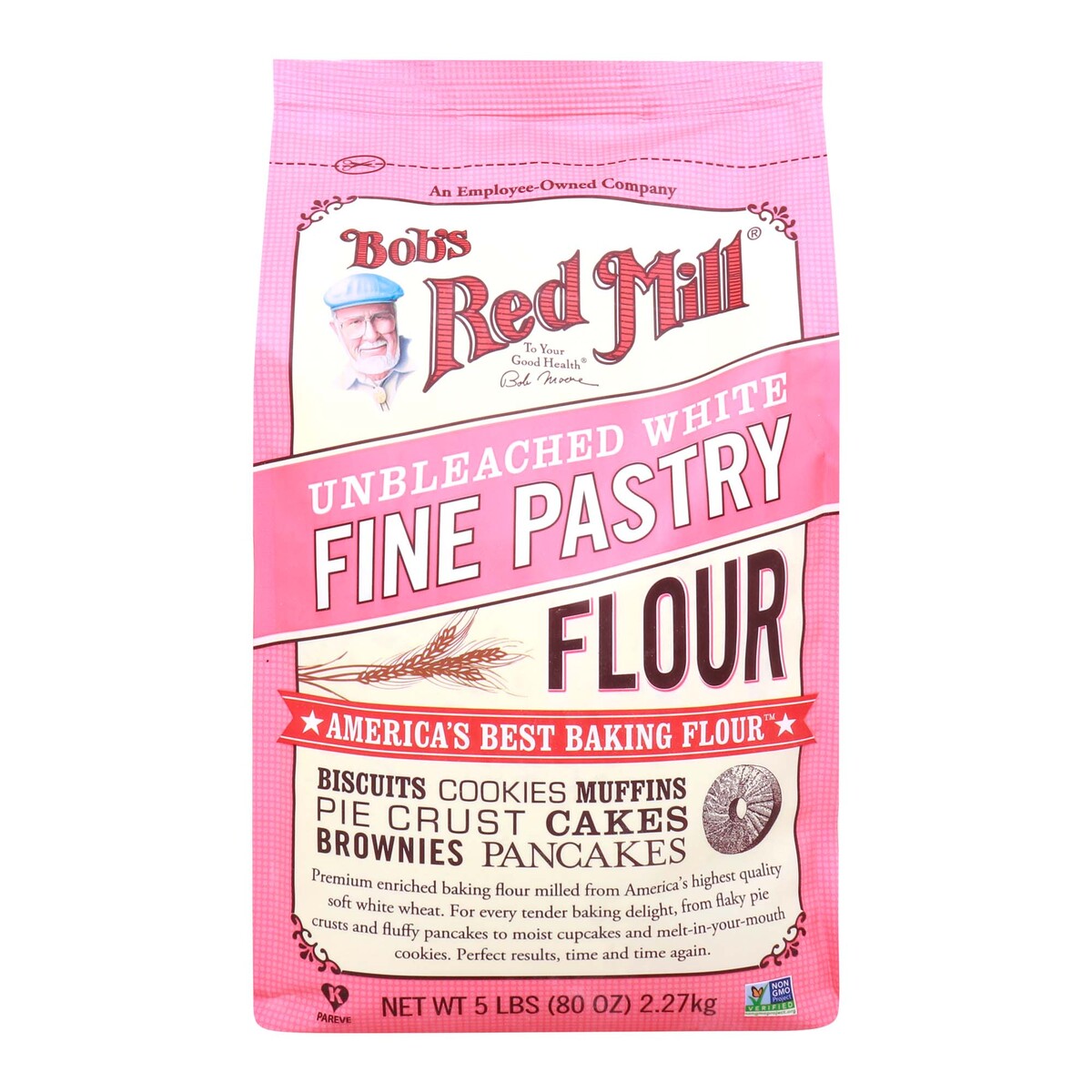 Bob's Red Mill Unbleached White Fine Pastry Flour 2.27 kg