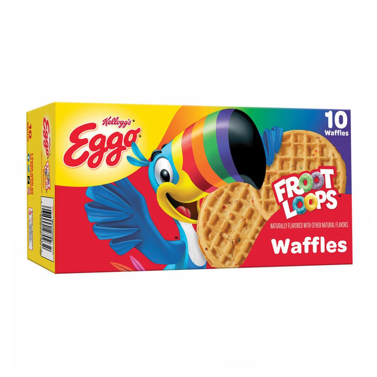 Kellogg's Eggo Froot Loops Waffles 10 pcs 350 g