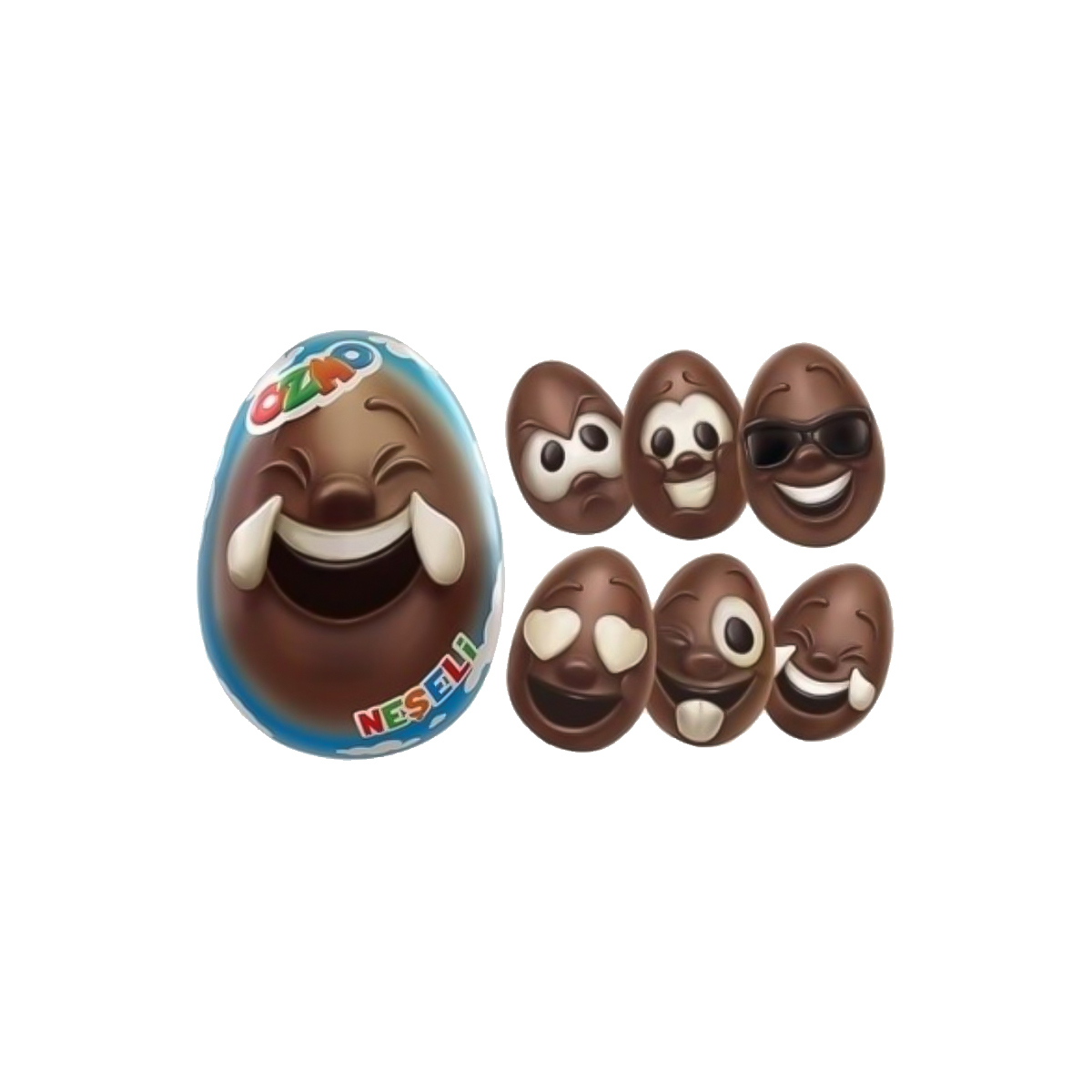 Ozmo Egg Milk Chocolate+Toy 20g