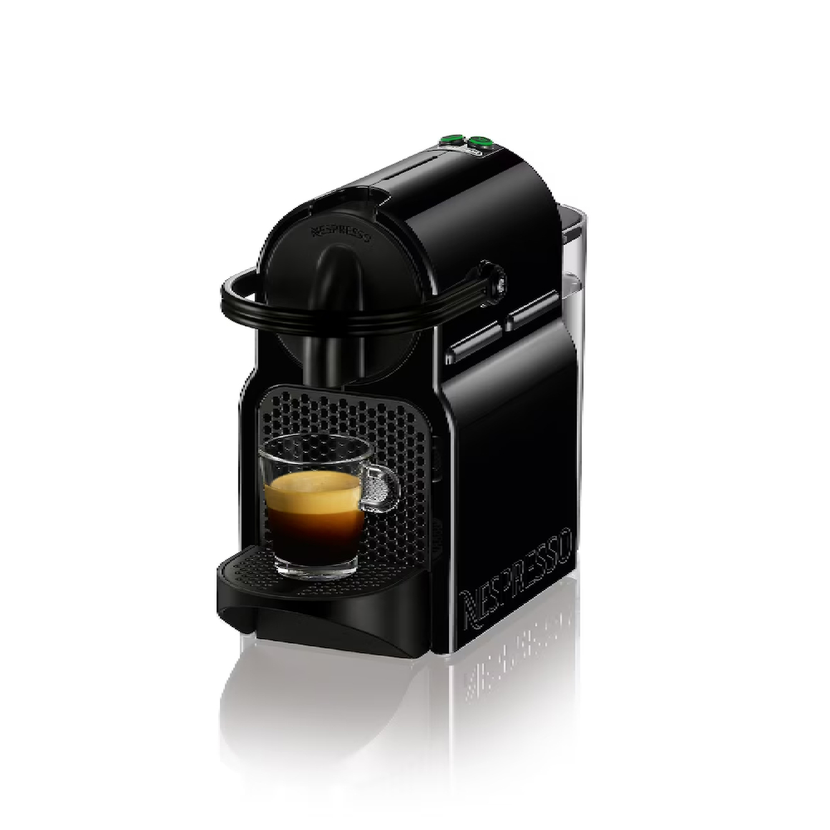 نسبريسو ماكينة قهوة مع كوب ايروتشينو، 700 مل، اسود، D40BU-BK